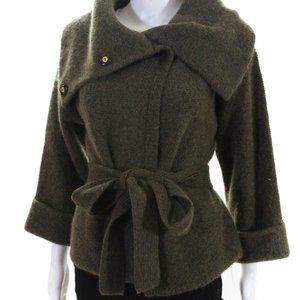 Marc by Marc Jacobs Belted Cardigan Moss Green